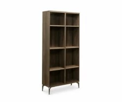 Outlet 🤩 A13 Akana Bookcase 🔔 -Entryway Sales Store A13 MM770 GY 1
