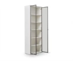 Promo 👏 C11 Gammel High Bookcase with Glass Doors - White ✨ -Entryway Sales Store C11 4801 WH 003 f972d261 3b3b 45ee bb6e f26aba92651b