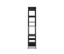 Coupon 🤩 D04 Heroy 48" Bookcase 💯 -Entryway Sales Store D04 504 48BC BK 2
