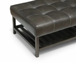 Coupon 😉 F02 Hauge Ottoman with Shelf 👏 -Entryway Sales Store F02 18 G251 0 CL 2