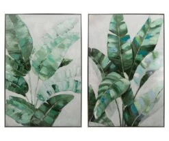 Outlet 💯 F27 Tropical Breeze I Oil Painting 🤩 -Entryway Sales Store F27 V 1065 1 4a
