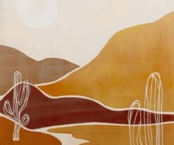 Deals 🔥 F27 Desert Oil Painting ⌛ -Entryway Sales Store F27 V2 3005N 2C 3a