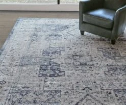 New 🥰 K01 Cosmopolitan Santee Rug - Indigo 🧨 -Entryway Sales Store K01 9096050134 SANTEE 2