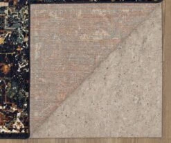 Hot Sale ⌛ K01 Soiree Damascus Rug - Indigo 👍 -Entryway Sales Store K01 Damascus Indigo 05