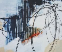 Brand new 🤩 P24 Wisps Over Neutrals Abstract ✨ -Entryway Sales Store P24 800 60X42 002