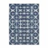 Buy 😍 K01 Expressions Triangle Accordion Rug - Indigo 🌟