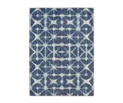 Buy 😍 K01 Expressions Triangle Accordion Rug - Indigo 🌟