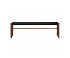 Promo ❤️ S29 Raholt 56" Rope Bench ❤️ -Entryway Sales Store S29 52BENCH T 01