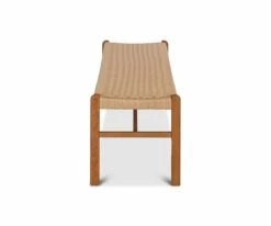 Promo ❤️ S29 Raholt 56" Rope Bench ❤️ -Entryway Sales Store S29 7002 52BENCH T 04