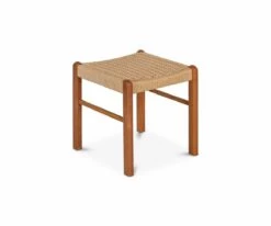 Budget 🌟 S29 Raholt Rope Dining Stool 🤩 -Entryway Sales Store S29 BL 1S ST T 03